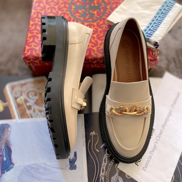 Tory Burch Jessa Lug Sole Loafers - Picture 4 of 16